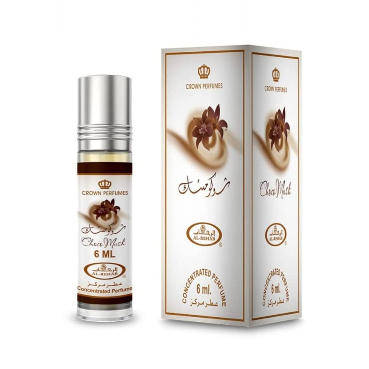 Al Rehab Choco Musk perfume concentrado unisex — 6 ml - DualScentPerfume Oil
