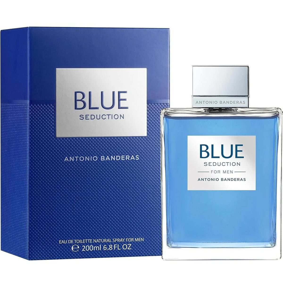 Antonio Banderas Blue Seduction Eau de Toilette para hombre — 6.8 oz - DualScentEau de Toilette
