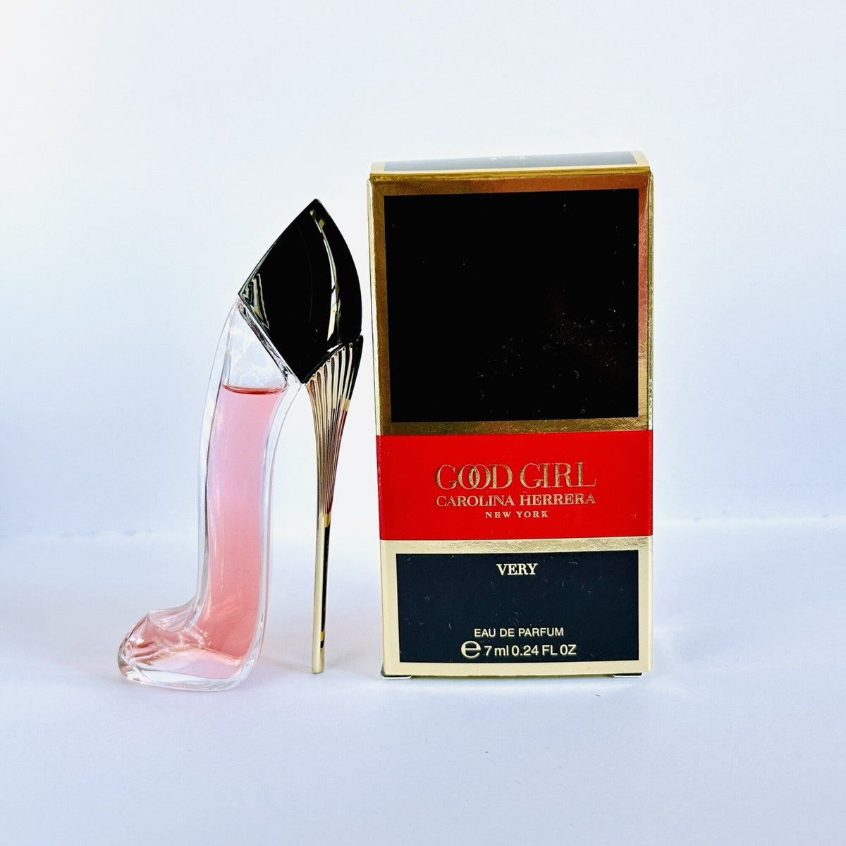 Carolina Herrera Very Good Girl Eau de Parfum mini para mujer — 7 ml - DualScentEau de Parfum