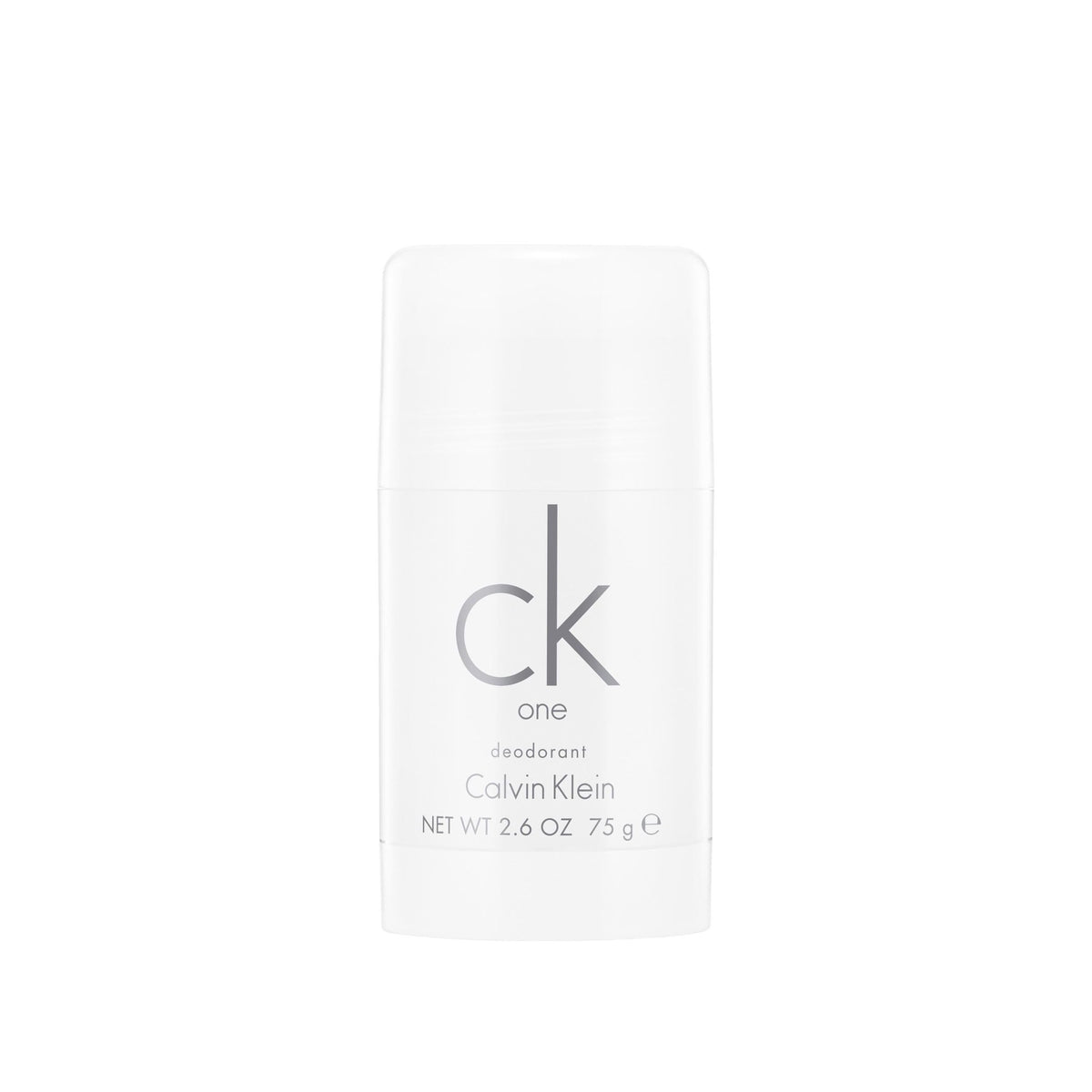 Desodorante en barra Calvin Klein CK One unisex — 2.6 oz - DualScentDeodorant