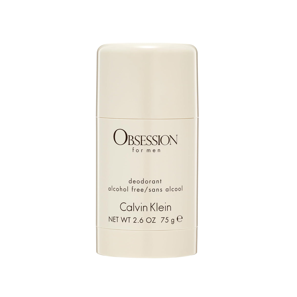 Desodorante en barra Calvin Klein Obsession para hombre — 2.6 oz - DualScentDeodorant