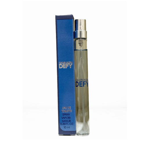 Calvin Klein Defy Eau de Toilette de viaje para hombre — 0.33 oz - DualScentEau de Toilette