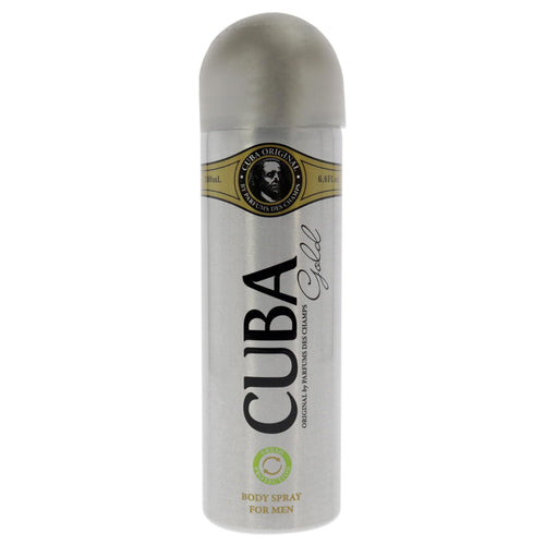 Body spray Cuba Gold para hombre — 6.76 oz - DualScentBody Spray