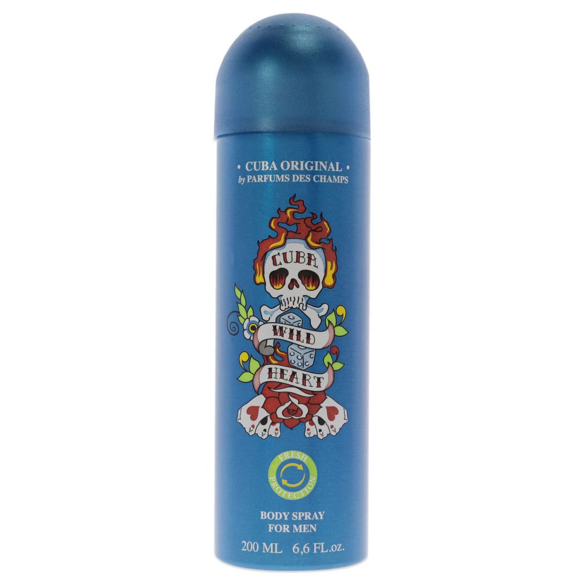 Body spray Cuba Wild Heart para hombre — 6.6 oz - DualScentBody Spray