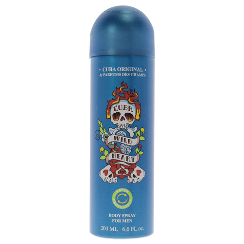 Body spray Cuba Wild Heart para hombre — 6.6 oz - DualScentBody Spray