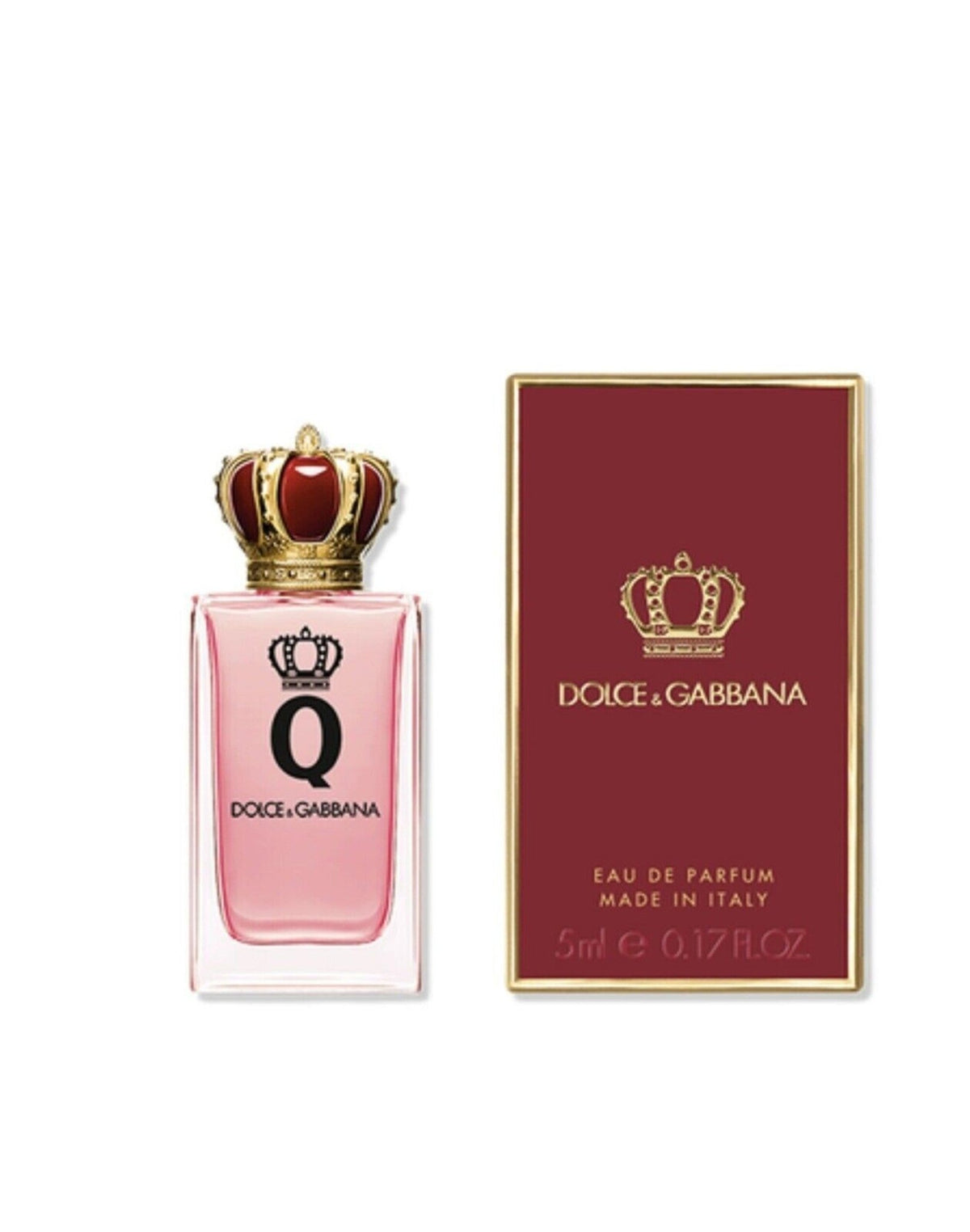 Dolce & Gabbana Q Eau de Parfum mini para mujer — 5 ml - DualScentEau de Parfum