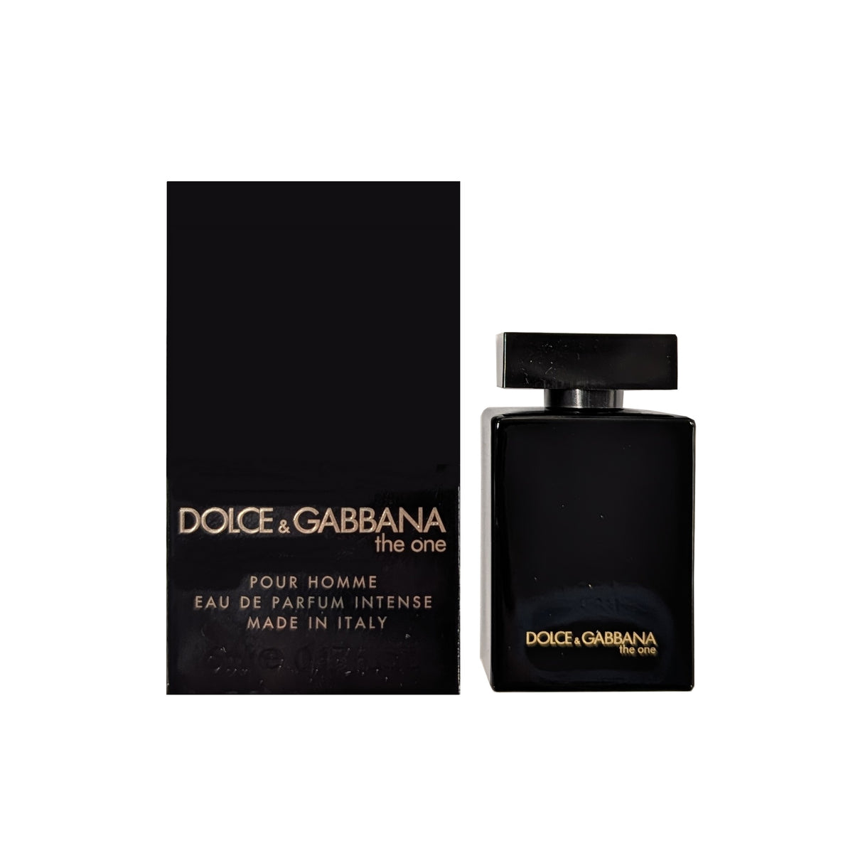 Dolce & Gabbana The One Eau de Parfum Intense mini para hombre — 5 ml - DualScentEau de Parfum