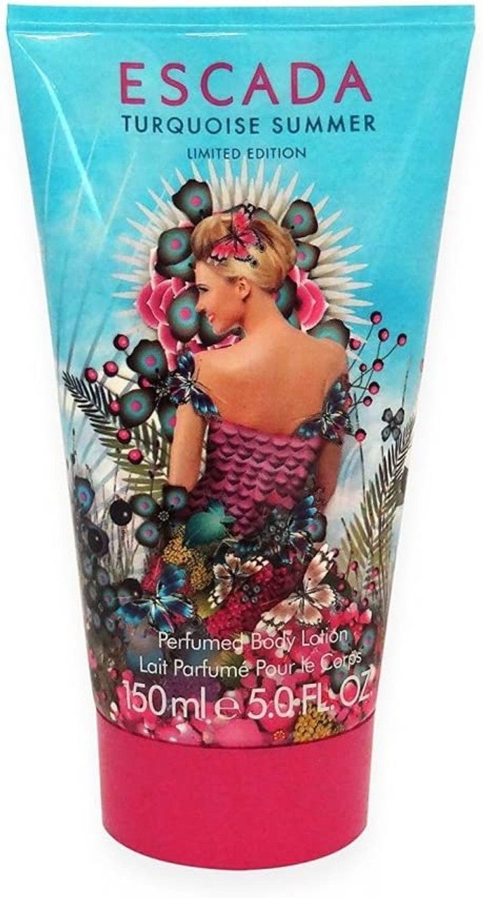 Loción corporal Escada Turquoise Summer — 5 oz - DualScentBody Lotion