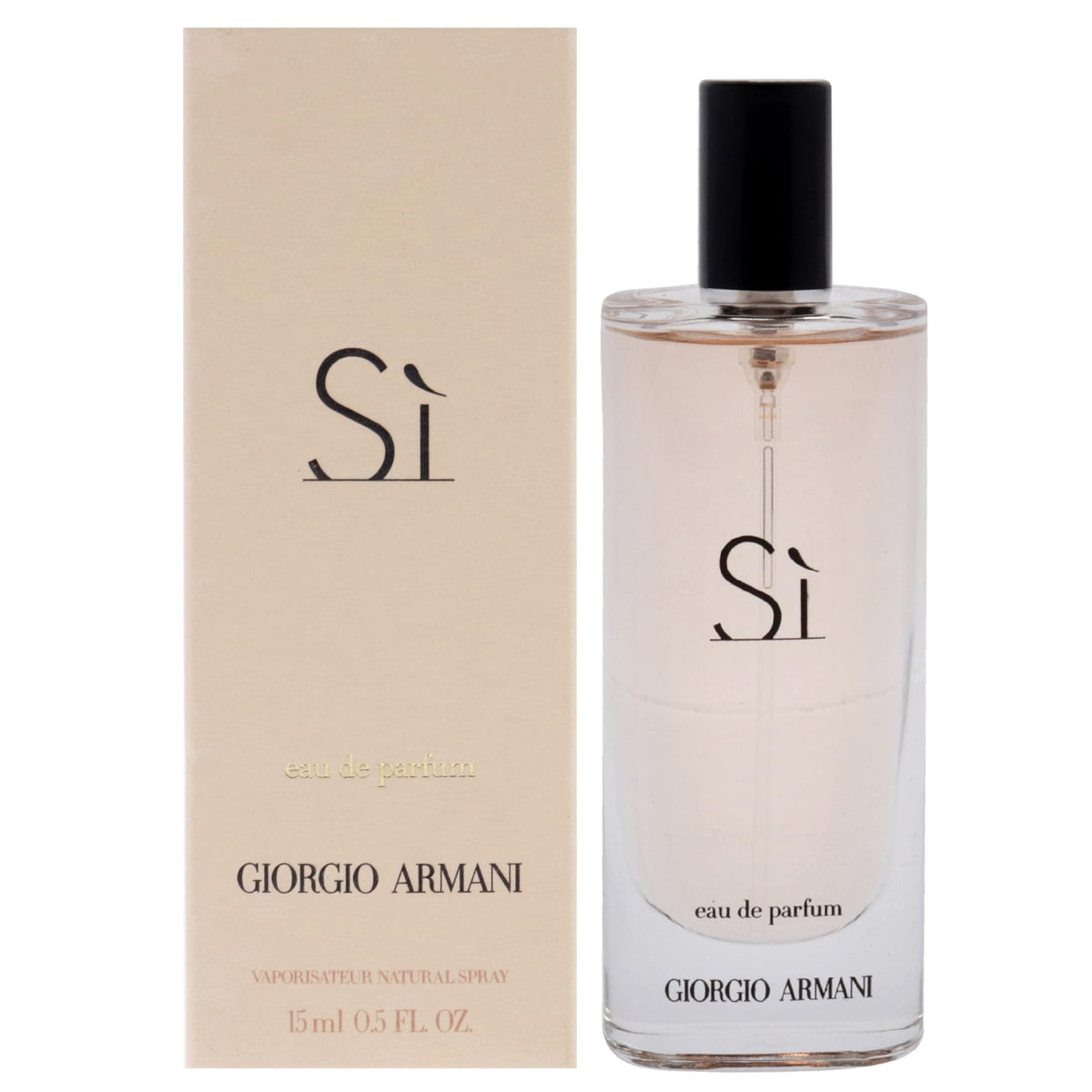 Giorgio Armani Sì Eau de Parfum para mujer — 0.5 oz - DualScentEau de Parfum