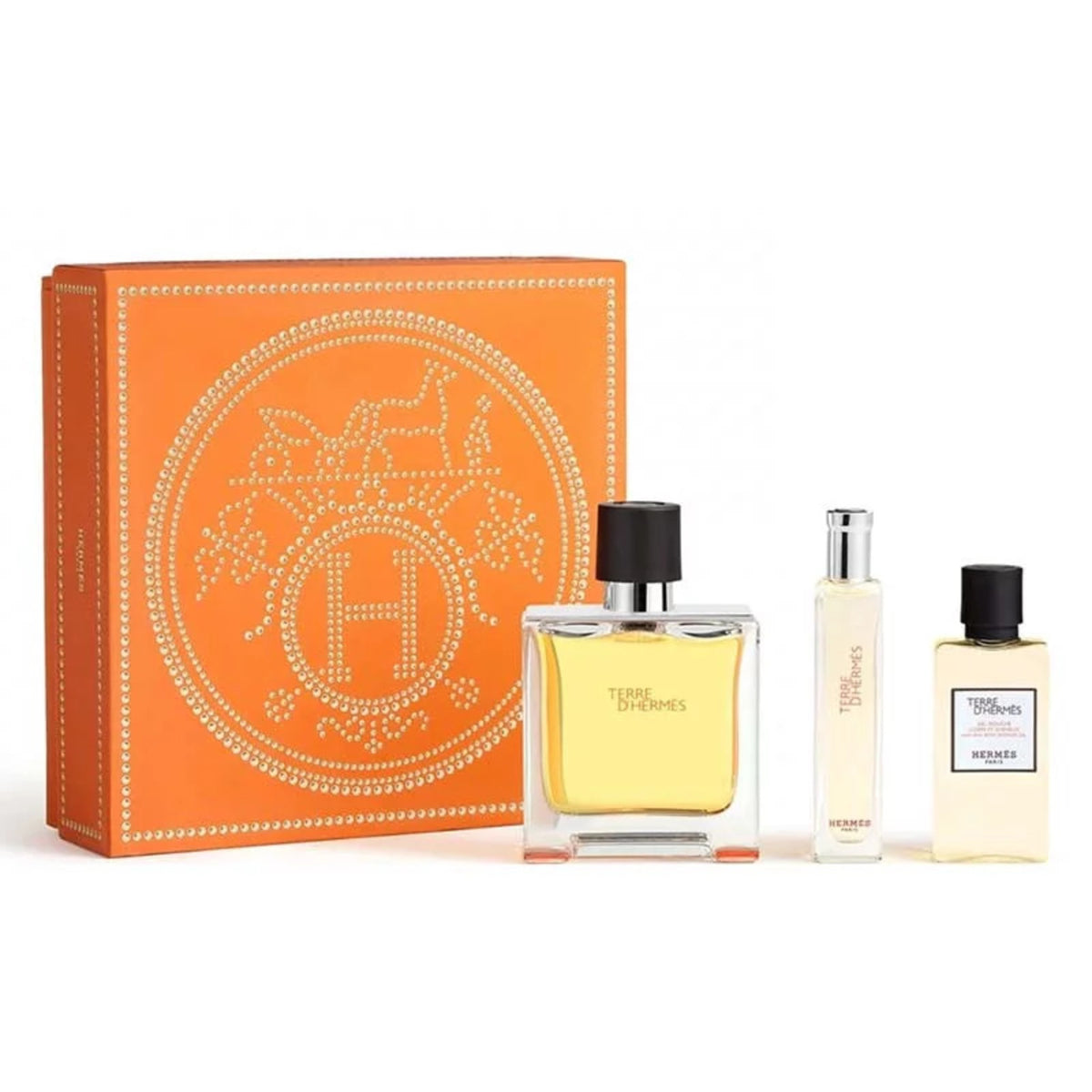 Set de regalo Terre d'Hermès de 3 piezas para hombre - DualScentGift Set