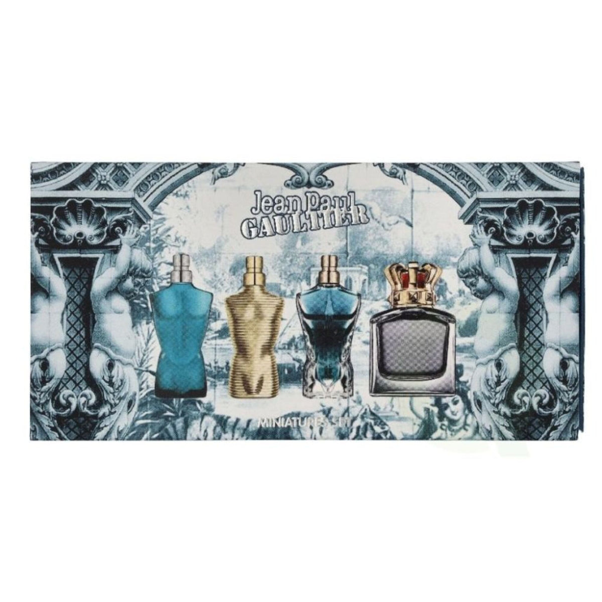 Set mini Jean Paul Gaultier de 4 piezas para hombre — 4 × 7 ml - DualScentGift Set