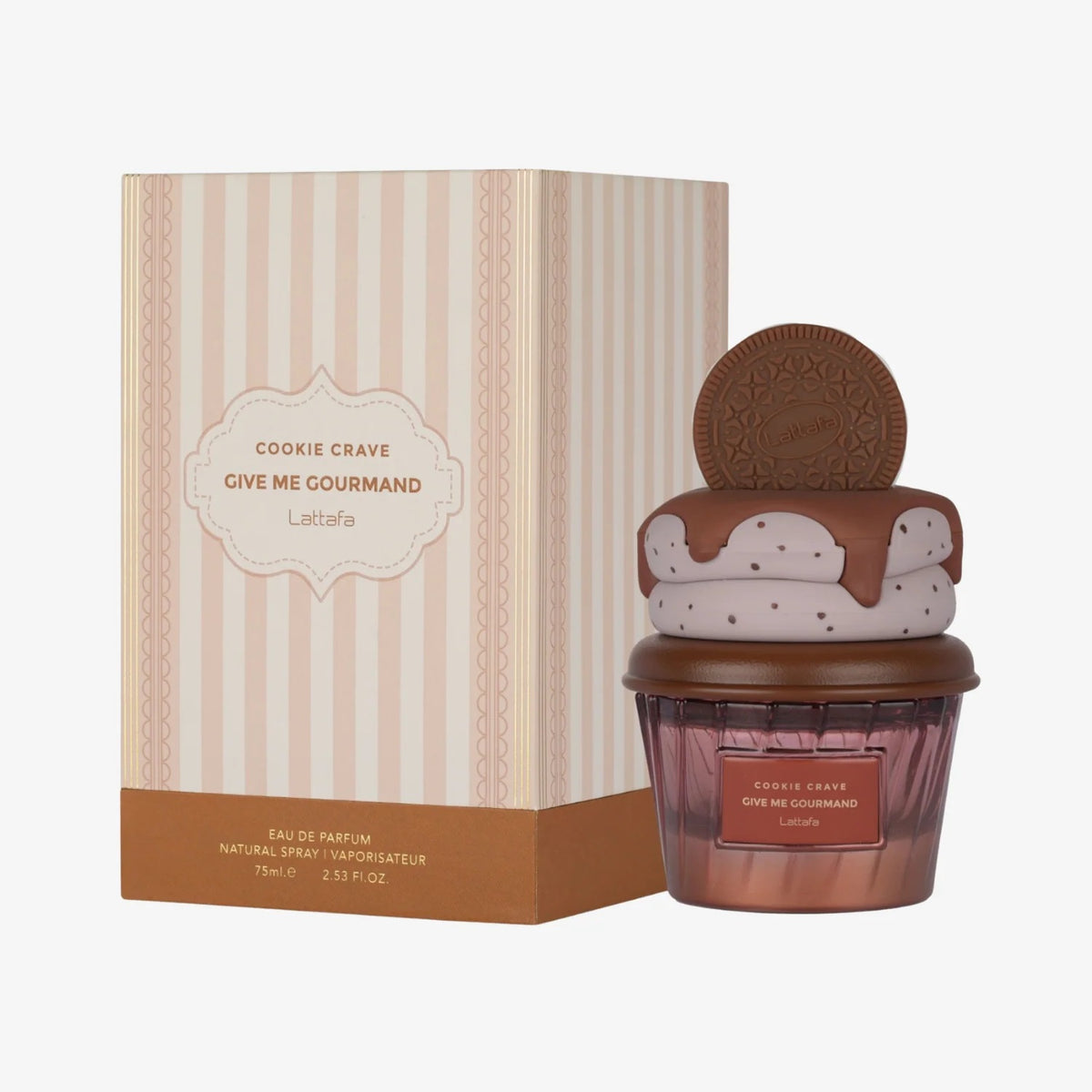 Lattafa Give Me Gourmand Cookie Crave Eau de Parfum unisex — 2.53 oz - DualScentEau de Parfum