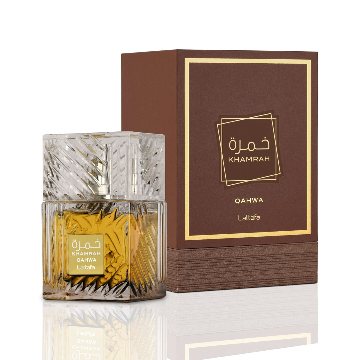 Lattafa Khamrah Qahwa Eau de Parfum, 3.4 oz - DualScentFragrance