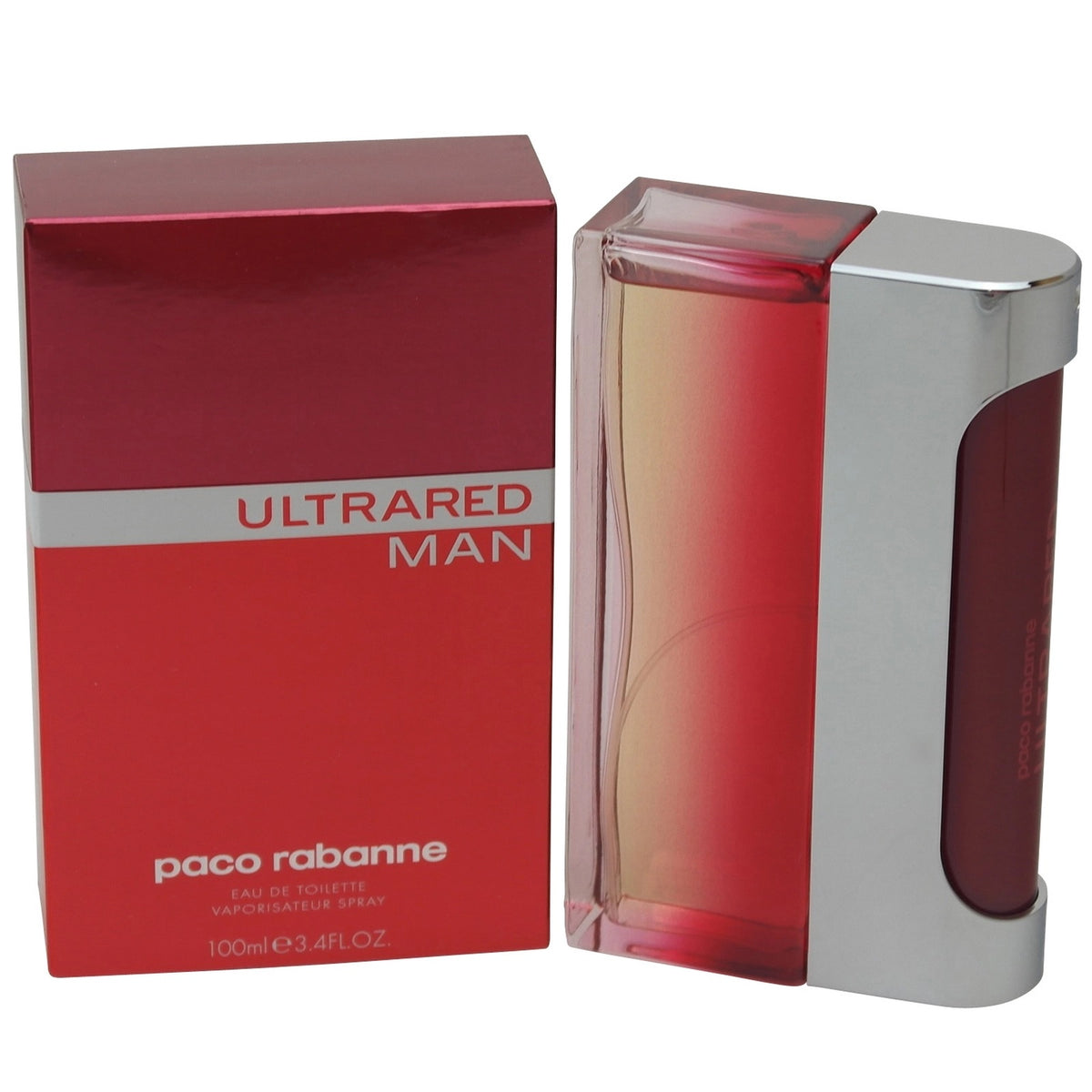 Paco Rabanne Ultrared Eau de Toilette para hombre — 3.4 oz - DualScentEau de Toilette