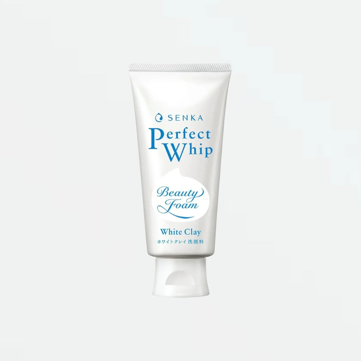 Limpiador facial en espuma Senka Perfect Whip White Clay — 4.23 oz - DualScentFacial Cleanser