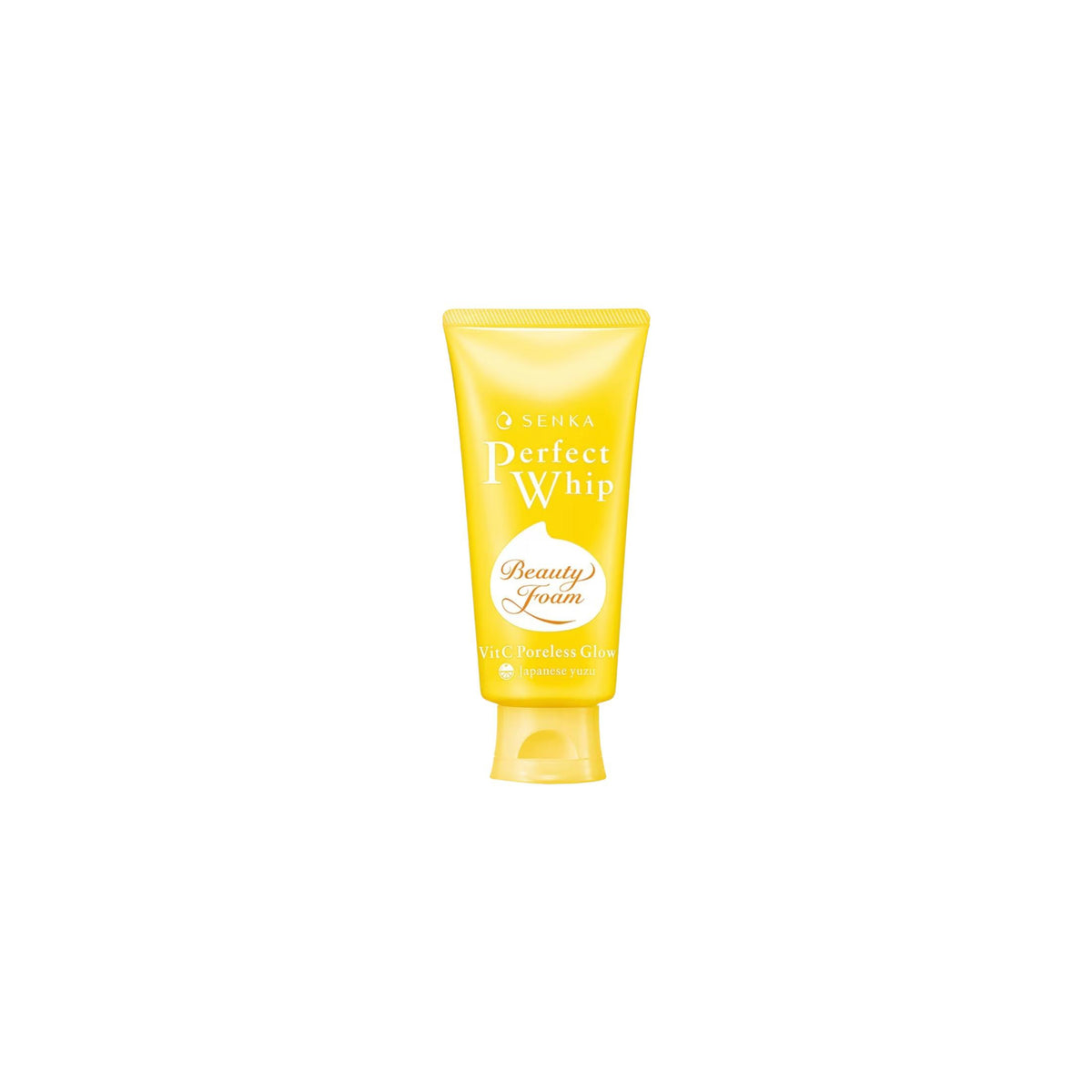 Limpiador facial en espuma Senka Perfect Whip Vit C Poreless Glow — 4.23 oz - DualScentFacial Cleanser