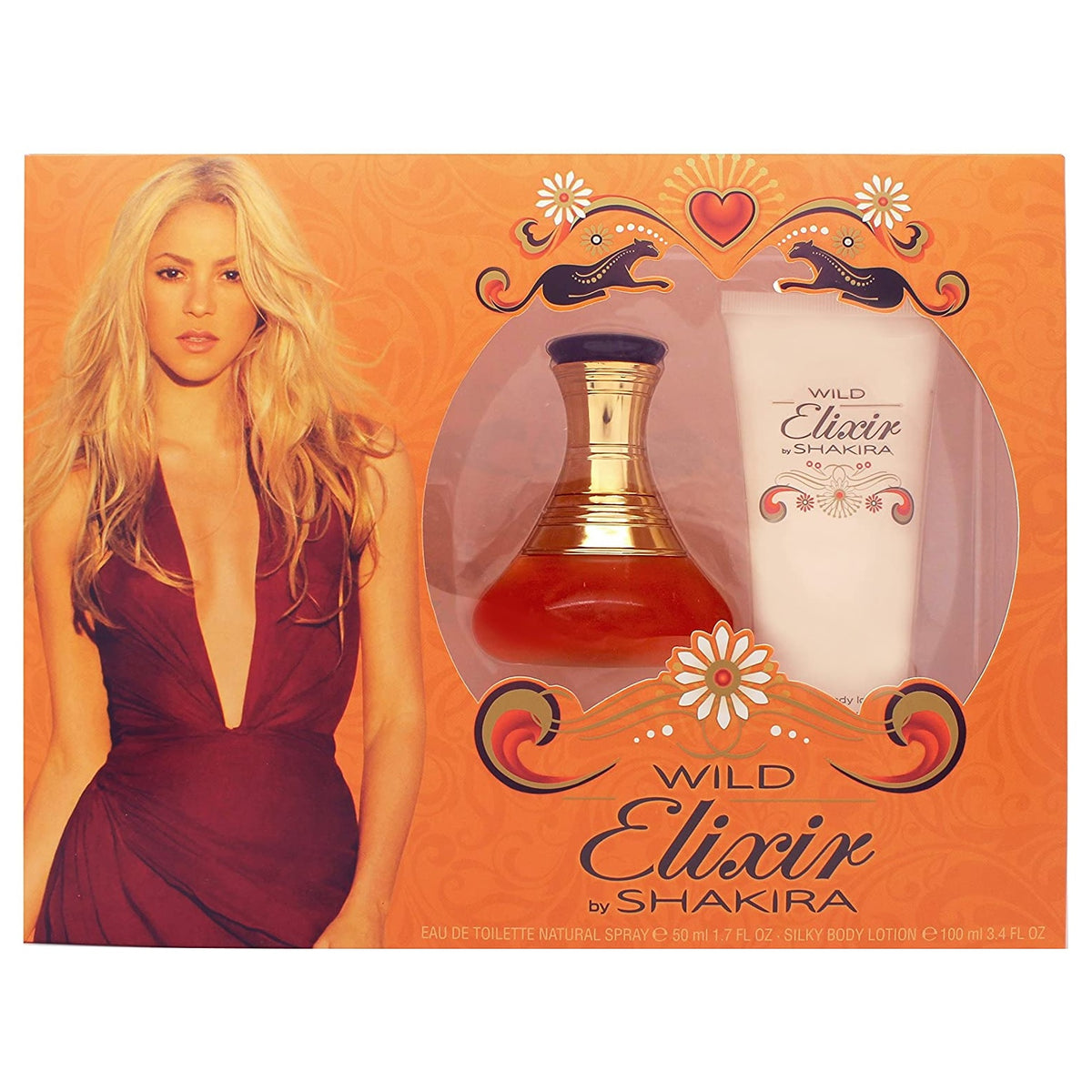 Set de regalo Shakira Wild Elixir de 2 piezas para mujer - DualScentGift Set
