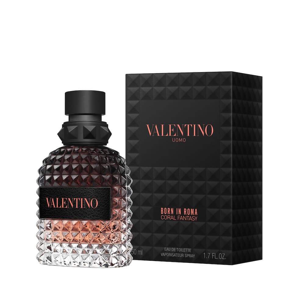 Valentino Uomo Born in Roma Coral Fantasy Eau de Toilette para hombre — 1.7 oz - DualScentEau de Toilette