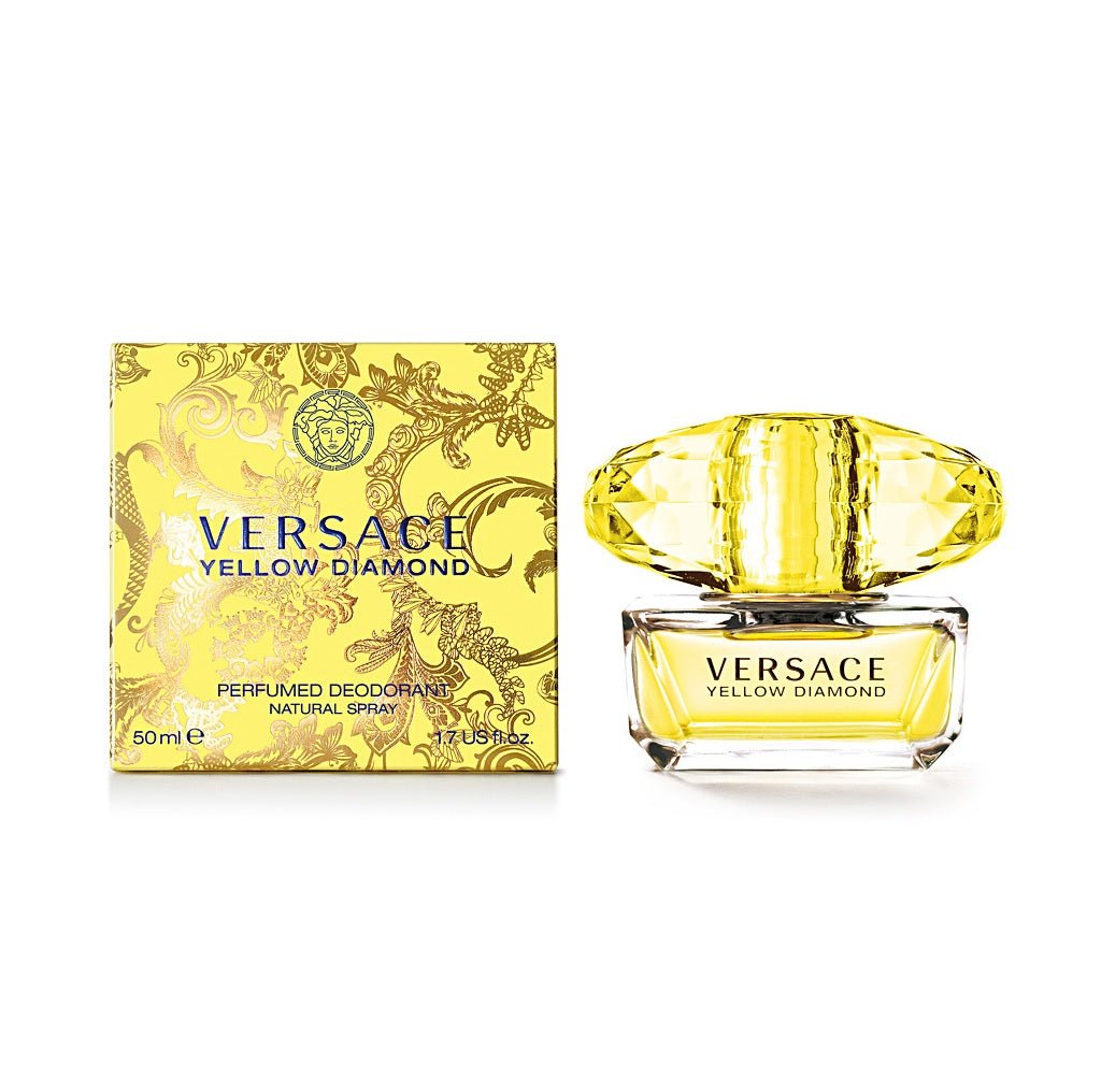 Desodorante perfumado en spray Versace Yellow Diamond para mujer — 1.7 oz - DualScentDeodorant