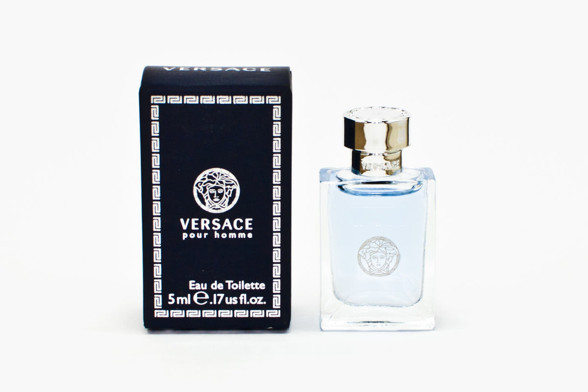 Versace Pour Homme Eau de Toilette mini para hombre — 5 ml - DualScentEau de Toilette